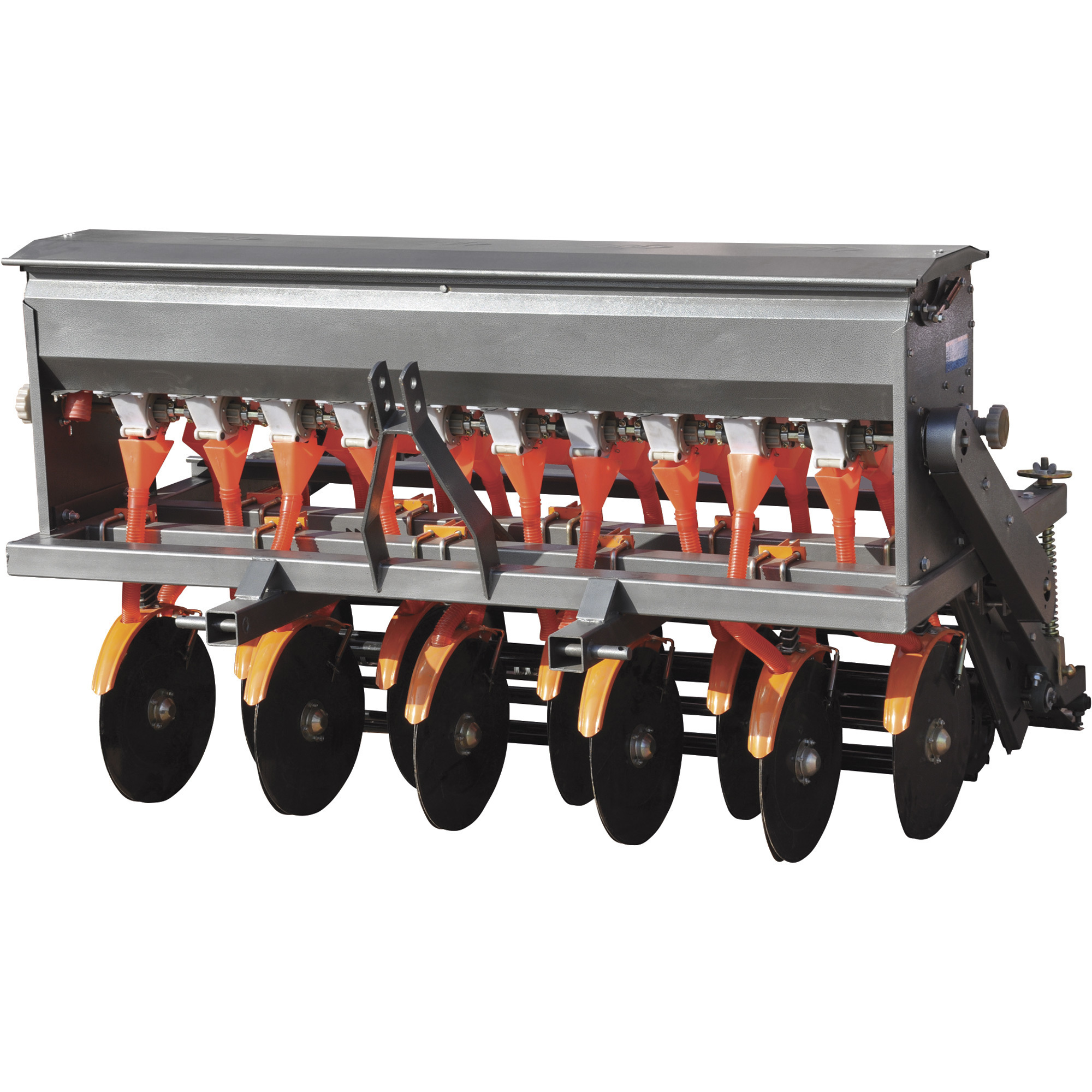 Field Tuff 3-Pt. Crop Seeder - 60in. Width, 10 Rows, Adjustable Seed Slots, Model# FTF-603PTS